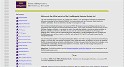 Desktop Screenshot of pmhistsoc.org